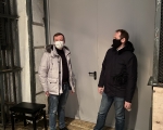 Глава ЗАТО город Заозерск Мазитов Ильяс ознакомился с ходом текущего ремонта в ЦКБО 